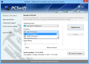 PCSwift screenshot 3