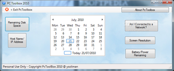 PcToolbox 2010 screenshot