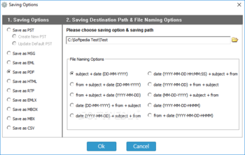 PCVARE EML Converter screenshot 2