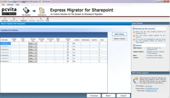 PCVITA Express Migrator for Sharepoint screenshot 6