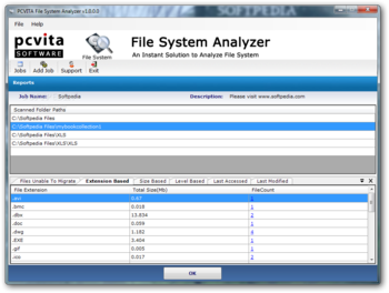 PCVITA File System Analyzer screenshot 3