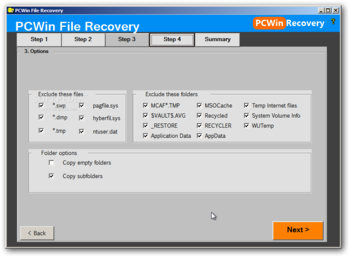 PCWin Recovery Suite screenshot 8