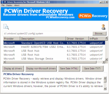 PCWin Recovery w/ Windows Password Reset screenshot 5