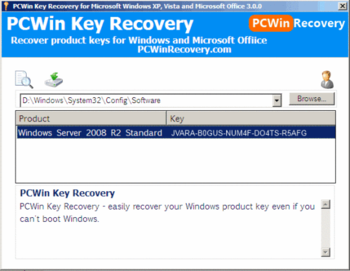 PCWin Recovery w/ Windows Password Reset screenshot 6