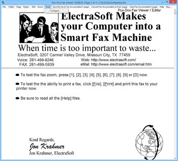 Pcx-Dcx Fax Viewer screenshot 4