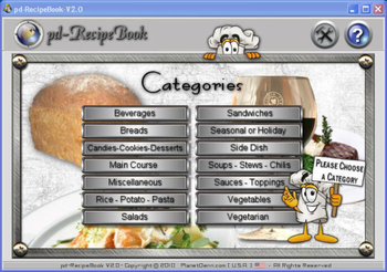 pd-RecipeBook screenshot