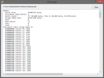 PDB Library screenshot