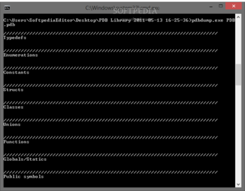 PdbDump screenshot