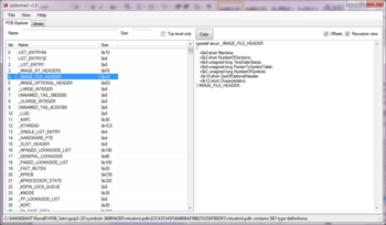 pdbxtract screenshot