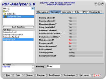 PDF-Analyzer screenshot 2