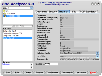 PDF-Analyzer screenshot 3