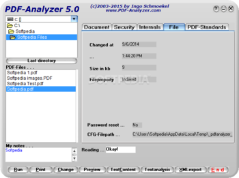 PDF-Analyzer screenshot 4