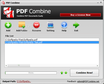 PDF Combine screenshot