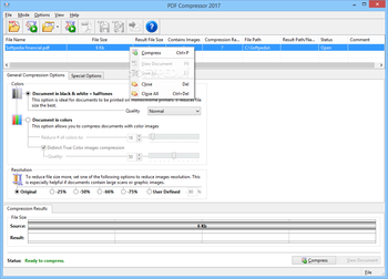 PDF Compressor screenshot