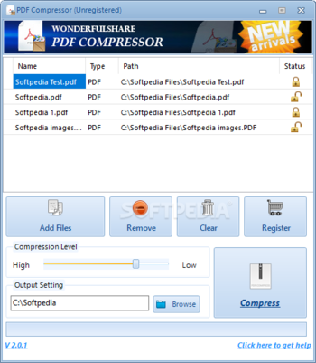 PDF Compressor screenshot