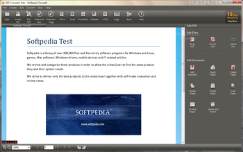 PDF Converter Elite screenshot