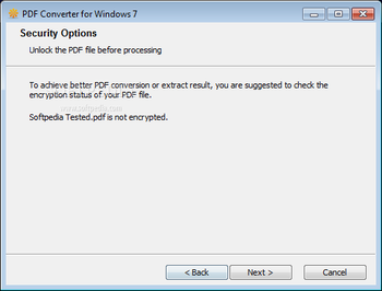 PDF Converter for Windows 7 screenshot 3