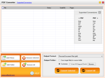 PDF Converter screenshot