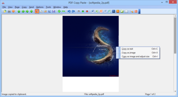 PDF Copy Paste screenshot