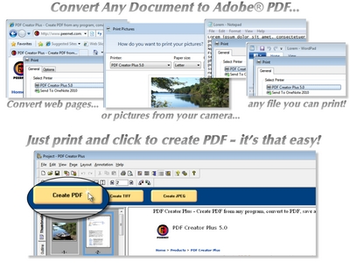 PDF Creator Plus screenshot