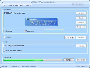 PDF Creator Pro screenshot 2