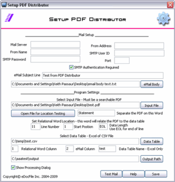 PDF Distributor screenshot 3