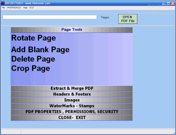 PDF Edit Tools screenshot
