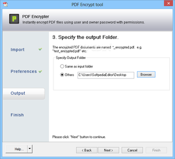 PDF Encrypt Tool screenshot 3
