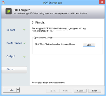 PDF Encrypt Tool screenshot 4