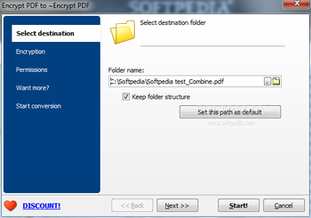 PDF Encrypter screenshot