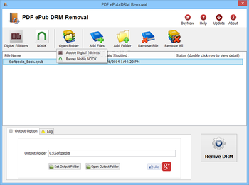 PDF ePub DRM Removal screenshot