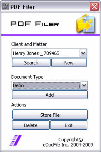 PDF Filer III V screenshot 2