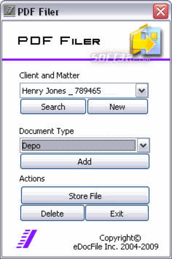 PDF Filer III V screenshot 3