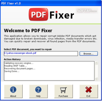 PDF Fixer screenshot 2