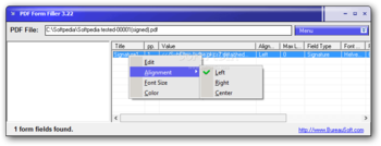 PDF Form Filler screenshot