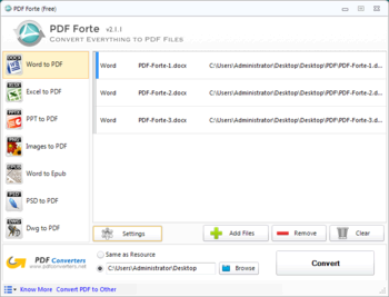 PDF Forte screenshot 3