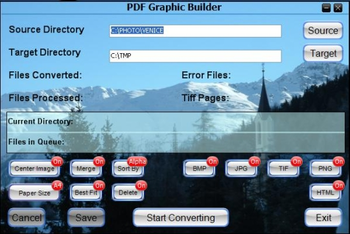 PDF Graphic Builder screenshot