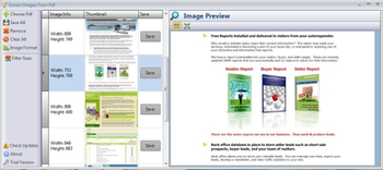 PDF Image Extractor screenshot