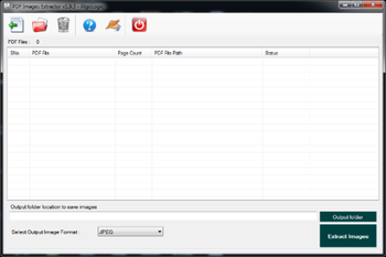 PDF Images Extractor screenshot