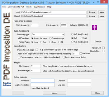 PDF Imposition Desktop Edition screenshot