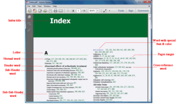 PDF Index Generator screenshot 6