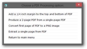 PDF Luggage Tag Tool screenshot 3