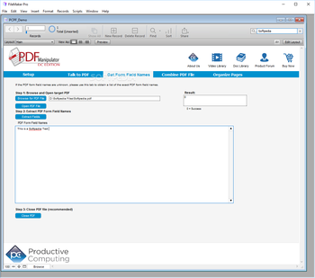 PDF Manipulator DC screenshot 2