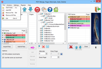 PDF Merge, Page Alternate, Add, Delete screenshot 2