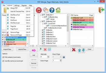 PDF Merge, Page Alternate, Add, Delete screenshot 3