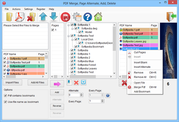 PDF Merge, Page Alternate, Add, Delete screenshot 4