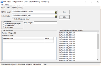 PDF Merge-Split screenshot 2