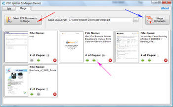 PDF Merger screenshot