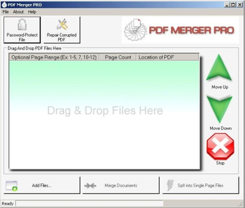 PDF Merger Pro screenshot