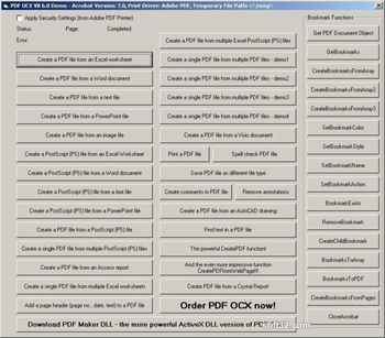 PDF OCX screenshot